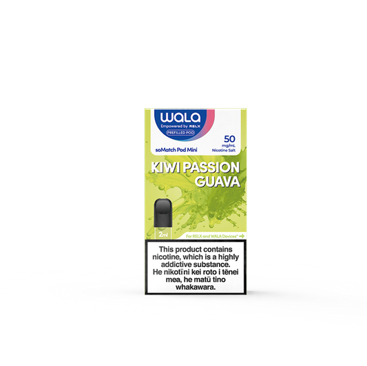WALA soMatch Mini Pod Kiwi Passion Guava Nicotine Salt 50mg/ml