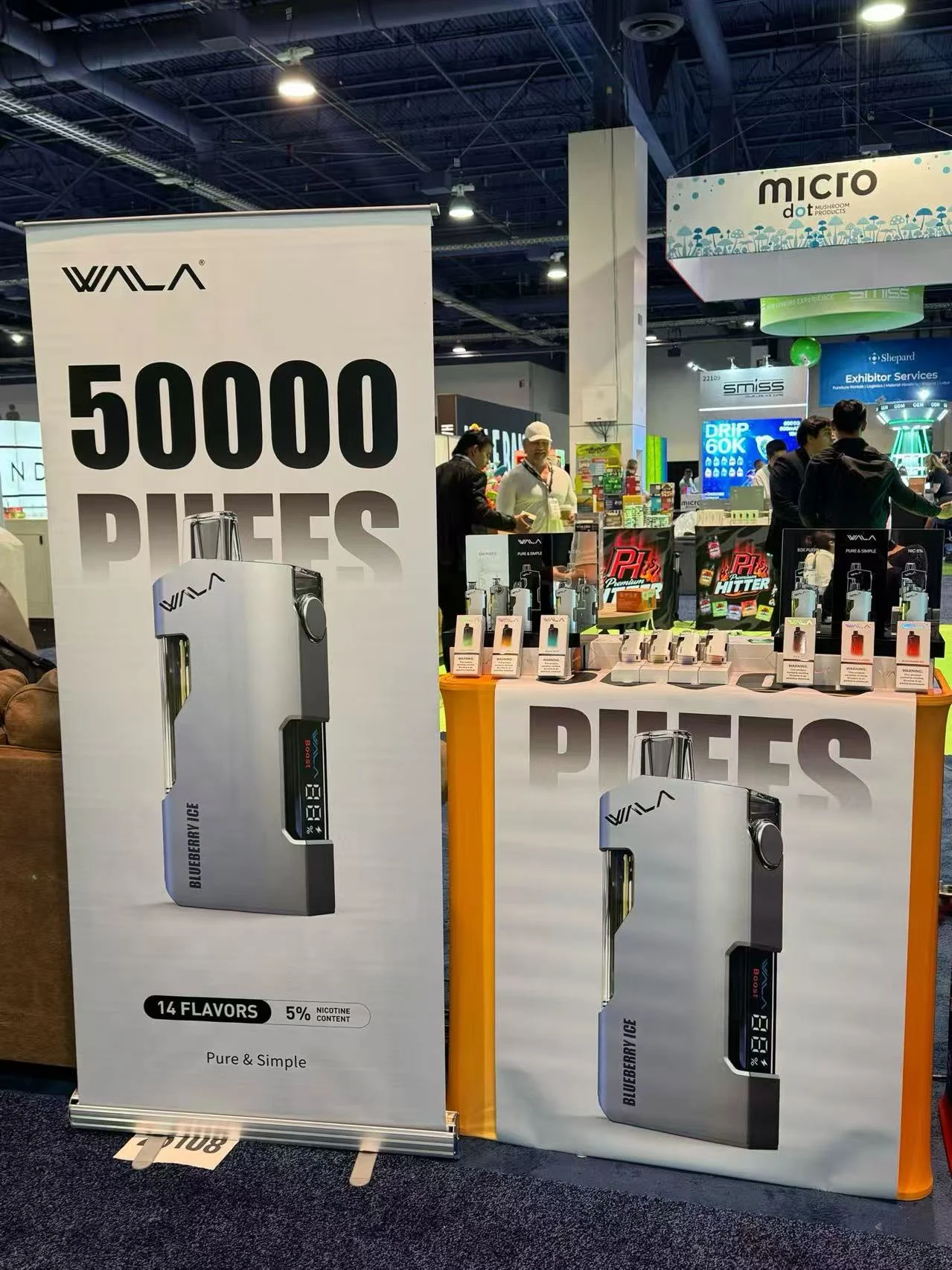Wala team presenting smart vape technology