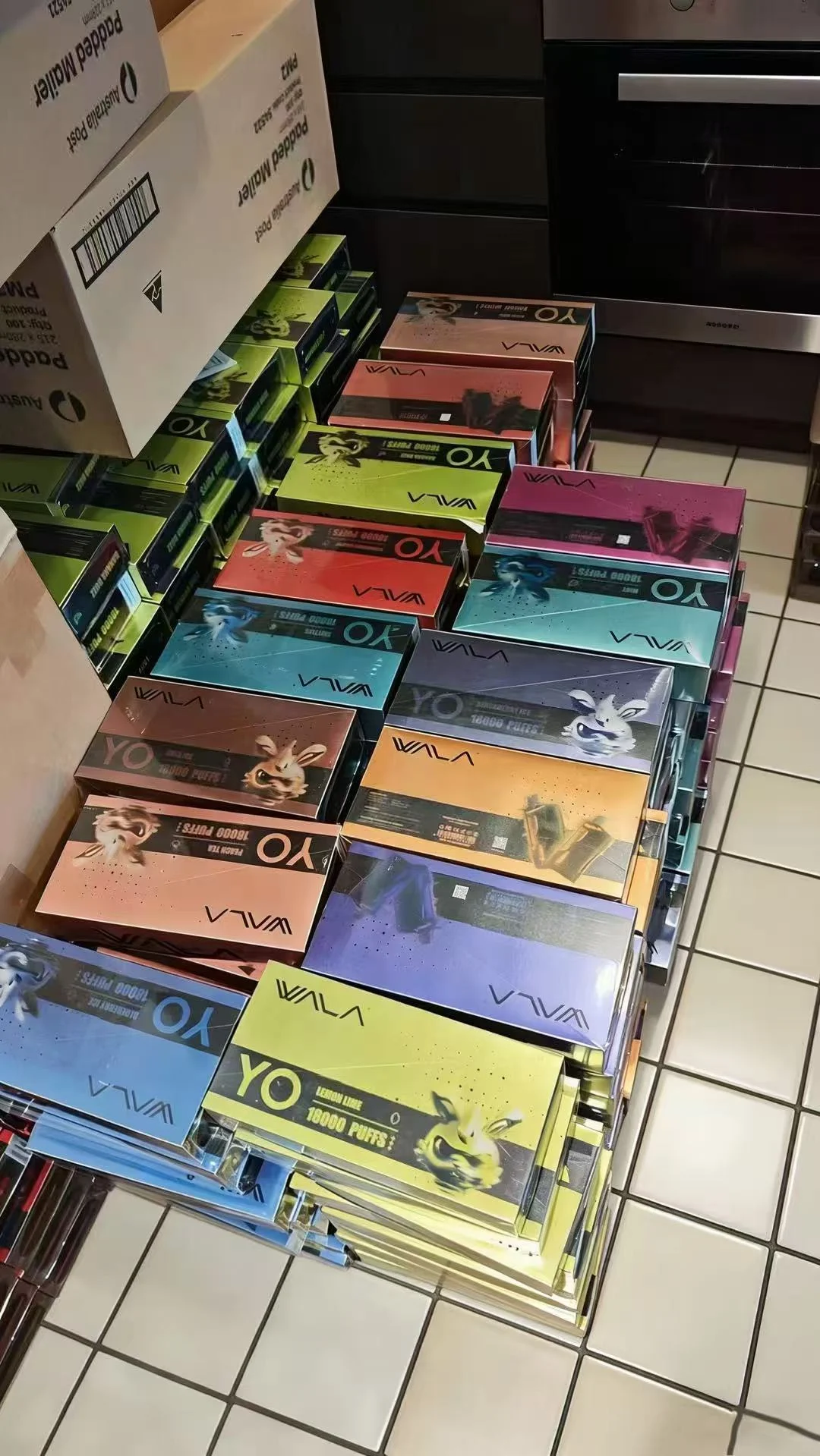 Wala official vape warehouse and inventory in Sydney