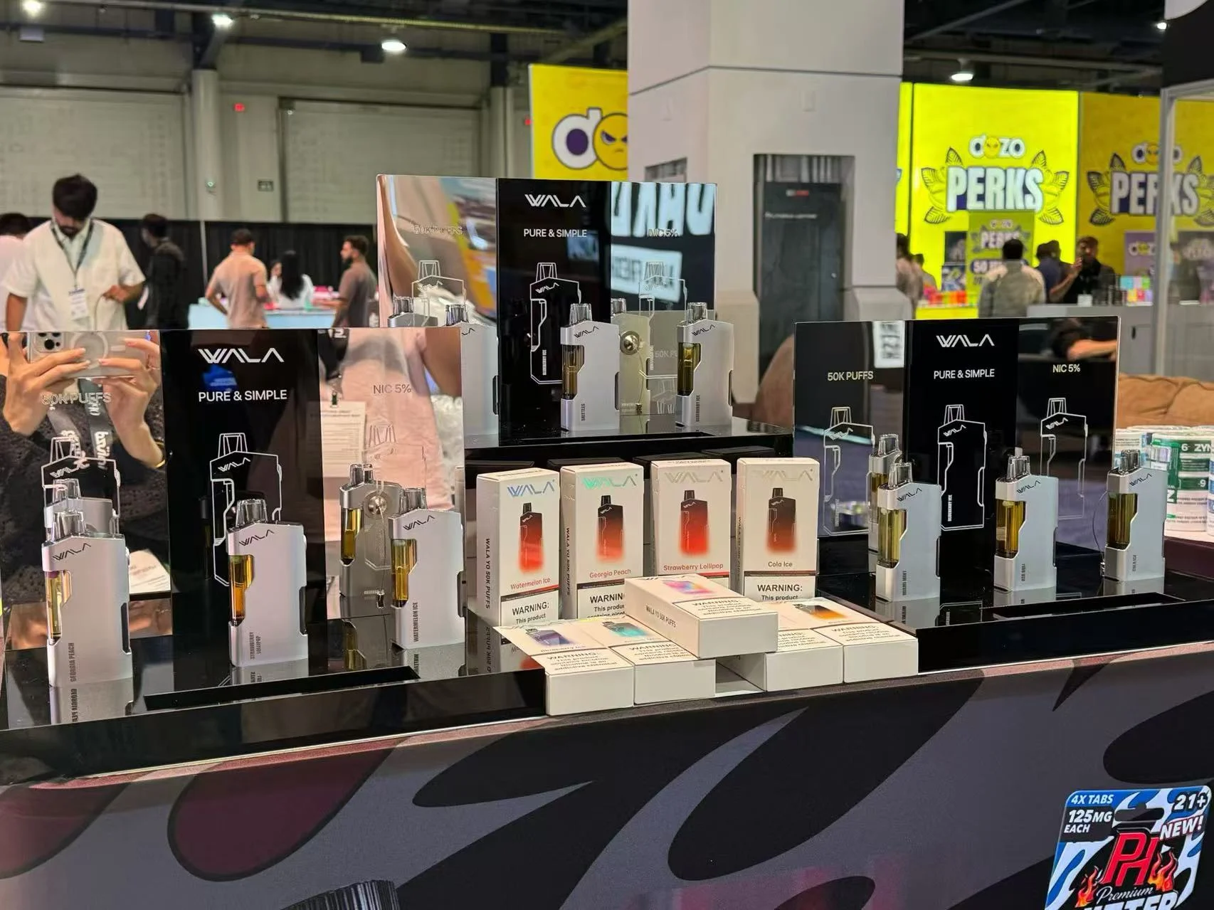 Wala brand showcasing in USA
